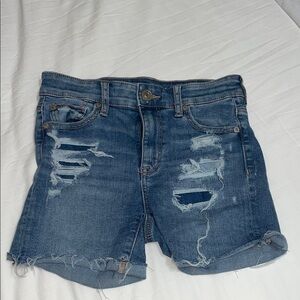 American Eagle Outfitters Light Blue Denim Shorts
